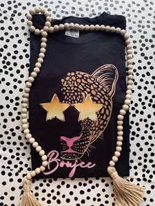 Boujee Leopard Graphic Tee